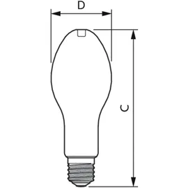 Philips TrueForce Core LED HPL 36W E40 840 FR