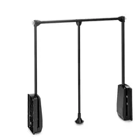 Emuca - Kleiderlift für Schrankbreite, kleiderschranklift, 830-1150mm breite regulierbar,
