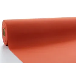 Sovie HORECA Airlaid Tischdeckenrolle Terrakotta, 80 cm x 40 m , 1 Stück Uni Basic Neutral
