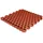 Gum-tech Rasengitter ""Hexagon"", Rot, 4,5 cm
