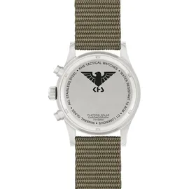 KHS Platoon Solar Chronograph Stahl 13,0 mm PLASSC.NSGO