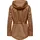 Only Parka "ONLLORCA LIFE CANVAS PARKA CC OTW", Damen, Gr. XS, braun (toasted coconut), Web, Obermaterial: 80% Polyester, 20% Baumwolle, unifarben, regular fit hüftlang, Jacken Parka, mit Kordelzug in der Taille