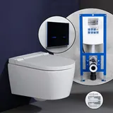 Geberit AquaClean Sela Komplett-SET Dusch-WC mit neeos Vorwandelement,, 146220111+16746BM#SET,