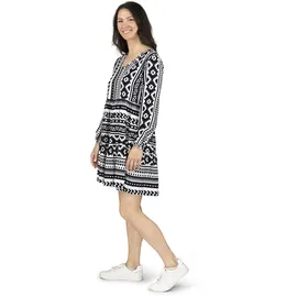 denimfy Kleid A-Linie Schwarz M/L