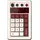 8bitdo Retro 18 Mechanical Numpad Fami Edition) - Numpad (Nummernblock, Kabelgebunden, Kabellos), Tastatur, Weiss, Rot