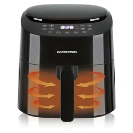 GOURMETmaxx Heißluft-Fritteuse Digital 4,5l schwarz