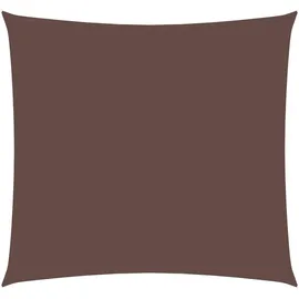 furnicato Sonnensegel Oxford-gewebe Quadratisch 4x4 M Braun