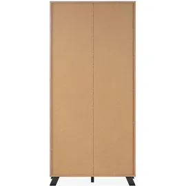 Finori Vitrine Medan 52A 92 x 40 x 198 cm Artisan Oak/Anthrazit