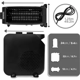 Duronic HV21 2000 W Weiß