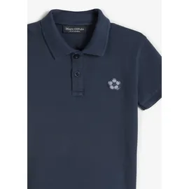 Marc O'Polo Junior Poloshirt Fussball-Stickerei, für Jungs blau 104/110