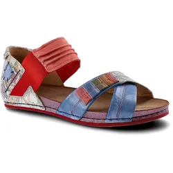 Bunte Sandalen Maciejka Modische Lederschuhe, 36