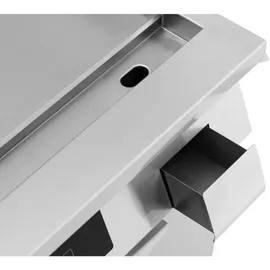 Royal Catering Induktionsgrill 720 x 610 mm glatt 10000 W - Elektro-Grillplatten Royal Catering