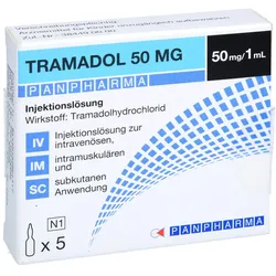 TRAMADOL PANPHARMA 50 mg/1 ml Injektionslösung 5X1 ml