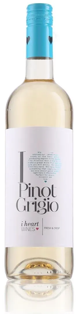 I Heart Pinot Grigio Wein trocken 11% Vol. 0,75l