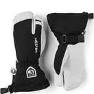 Hestra Kinder Army Leather Heli Ski Handschuhe (Größe 4, schwarz)