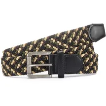AUTHENTIC LE JOGGER Herren Gürtel Elasthan braun/grün/schwarz 95