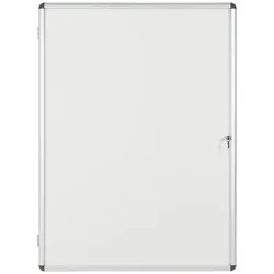 Vitrine mit weißer magnetischer Oberfläche, 940 x 1288 mm
