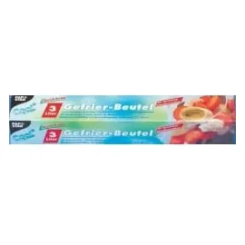 Papstar Gefrierbeutel QuickSnap 3,0 l, 15 St.