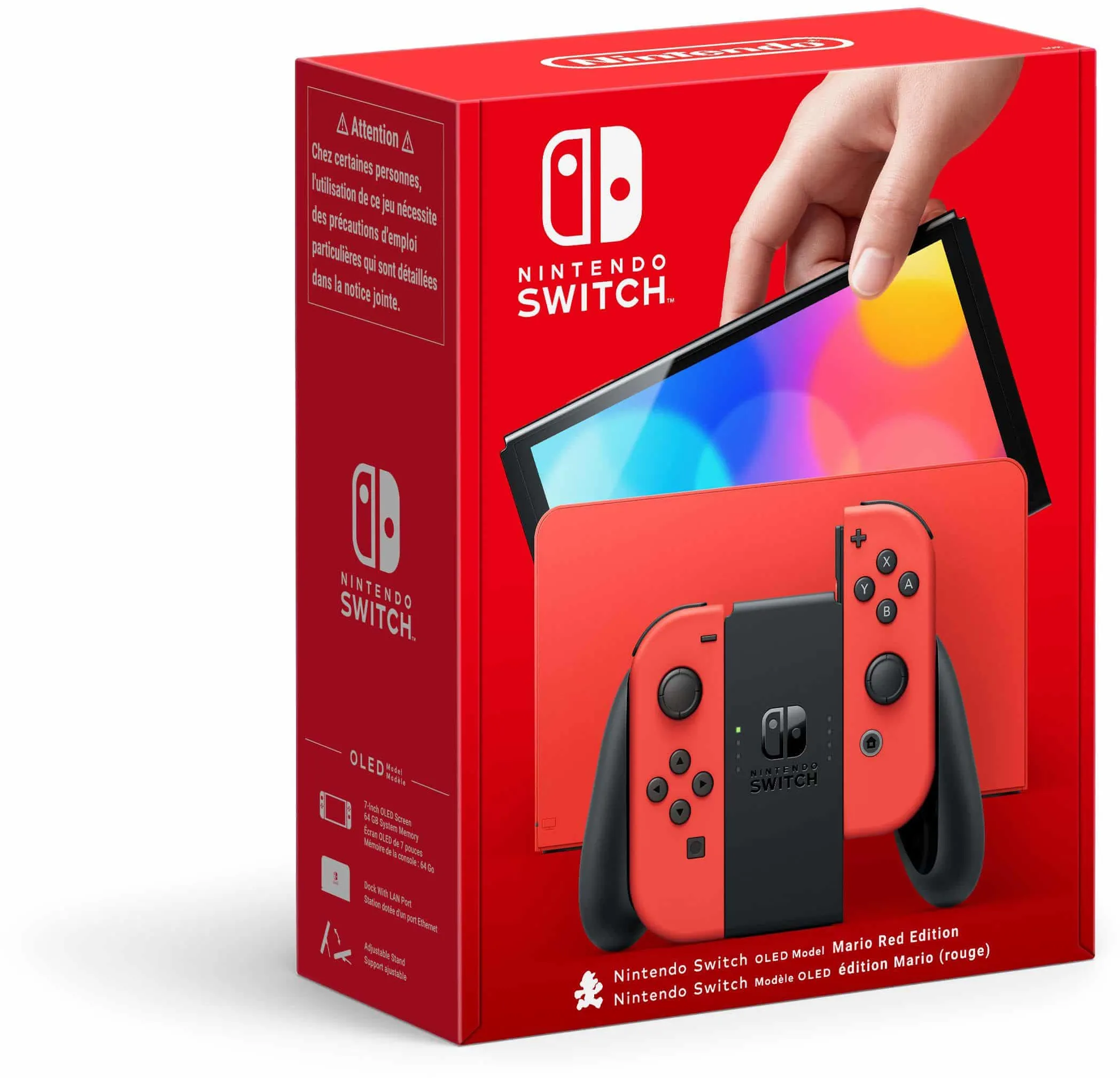 Preisvergleich Produktbild Switch - OLED Model - Mario Red Edition