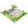 Homescapes Brotkorb Retro-Blumen – faltbar mit Wende-Design