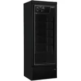 Saro Tiefkühlschrank Glastür, Modell GTK 560, schwarz