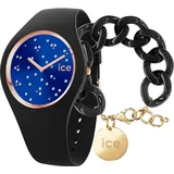 Ice Cosmos - Star Deep Blue - Small (2H) + Jewellery - Chain Bracelet - Black