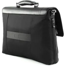Piquadro P16 Expandable Computer Briefcase Chevron / Nero