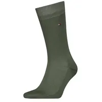 TOMMY HILFIGER Herren Socken Premium Fil d'Ècosse - army green - 45-46