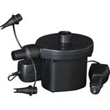 Bestway Elektronische Luftpumpe Mobile Akku Elektropumpe, Aufladbar Mit 220-240v Und 12v Zigarettenanzünder, 62083, schwarz, 30x11x12 cm