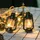 Forever Light Laterne Solar 6,5m 30LED schwarz