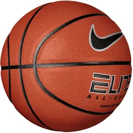 Nike Elite All Court 8P 2.0 Indoor/Outdoor Basketball amber/black/metallic 6