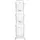 Beliani Bad-Kleinaufbewahrung AYAPAL in Weiß - (W) 37 x (H) 123 x (L) 27 cm | Gr.: onesize