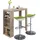 VCM Bartisch Oktola 110 x 50 x 110 cm Braun