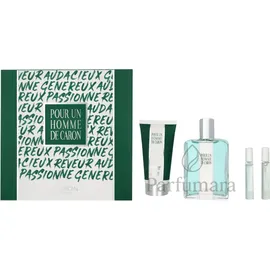 Caron Pour Un Homme de Caron Eau de Toilette 125 ml + Duschgel 75 ml + Le Matin 5 ml + Le Soir 5 ml Geschenkset