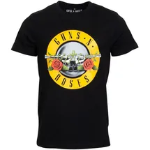 MERCHCODE Guns n' Roses Logo Tee schwarz S
