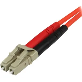 Startech StarTech.com Multimode LC auf ST Glasfaserkabel 5m - LWL / Glasfaser 50/125μ Duplex Patchkabel