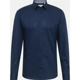 Eterna Langarmhemd Blau 44
