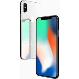 Apple iPhone X 64 GB Silber