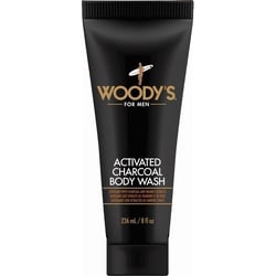 Woody's Activated Charcoal Body Wash Körperreinigung 236 ml Herren