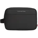 Tommy Hilfiger Herren Kulturbeutel mit Reißverschluss, Schwarz (Black), Einheitsgröße