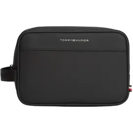 Tommy Hilfiger Herren Kulturbeutel mit Reißverschluss, Schwarz (Black), Einheitsgröße