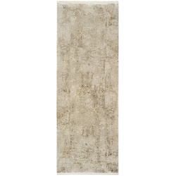 Läufer Farina 80 x 250 cm Mischgewebe Beige