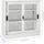 vidaXL Aktenschrank 90 x 40 x 90 cm Hellgrau