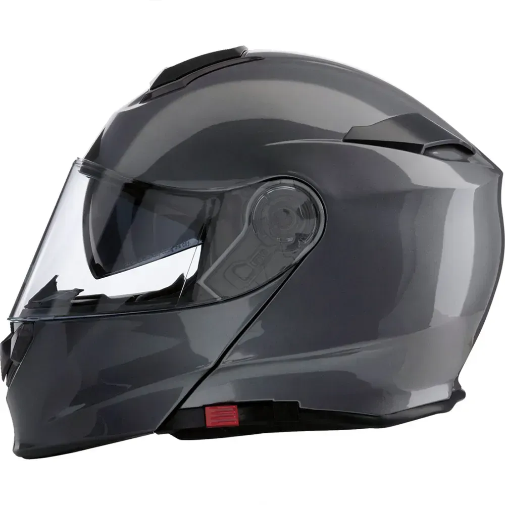 Z1r Solaris 2.0 Modularhelm - Gloss Dark Silver - 2XL