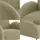Mendler Lounge-Sessel HWC-N69 Chenille 74 x 88 x 74 cm hellgrün