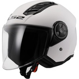 LS2 LS2, Jet-Motorradhelm Airflow II Gloss White, S