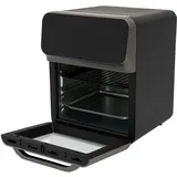 13L Elektrobackofen, Minibackofen mit 2 Backbleche 50 Kuchenboxen 5 Folienschachteln 1 Ofenhandschuh für Auftauen Backen verschiedener Köstlichkeiten 1350W