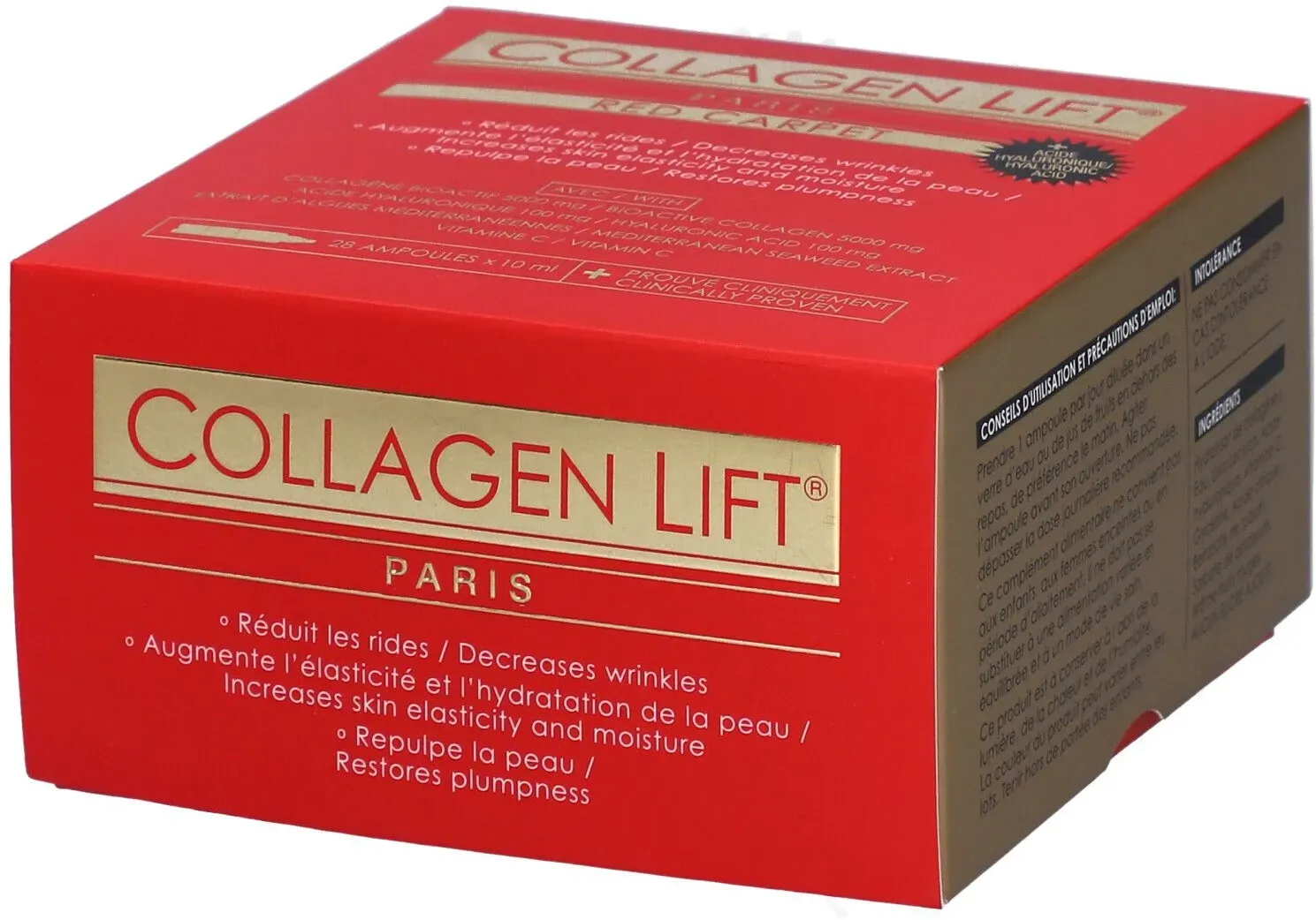 COLLAGEN LIFT RED CARPET AMP 28 280 ml solution orale