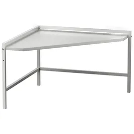 DanDiBo Ambiente Küchenregal Eckregal 72 x 72 cm Weiß
