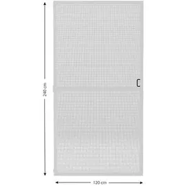 hecht International Türbausatz flächenbündig COMPACT 120 x 240 cm Braun